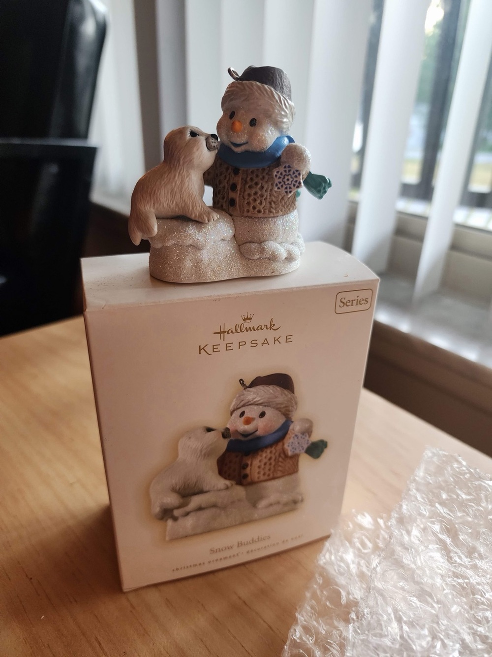 Hallmark Keepsake Ornament 2009 Snow Buddies #12 Snowman and Seal